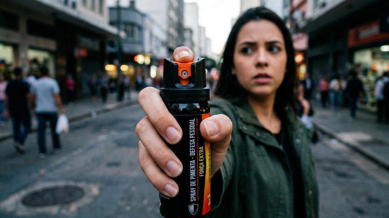 Governo sanciona lei que libera spray de pimenta para mulheres maiores de 18 anos